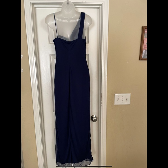 ONYX nite EVENING DRESS ,navy-blue, s 6 - Picture 2 of 6